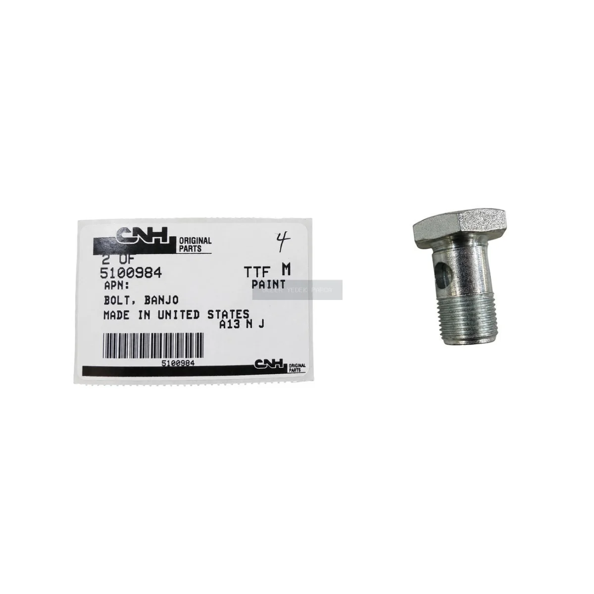 New Holland RAKOR 5100984 Kelepçe, perçin ve diğer bağlantılar yedek parça