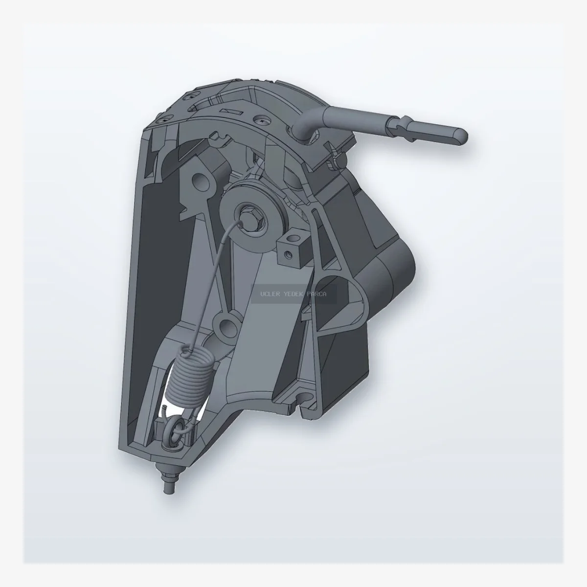 New Holland LEVER,CONTROL ASSY ,PTO 92040386 Diğer PTO parçaları yedek parça
