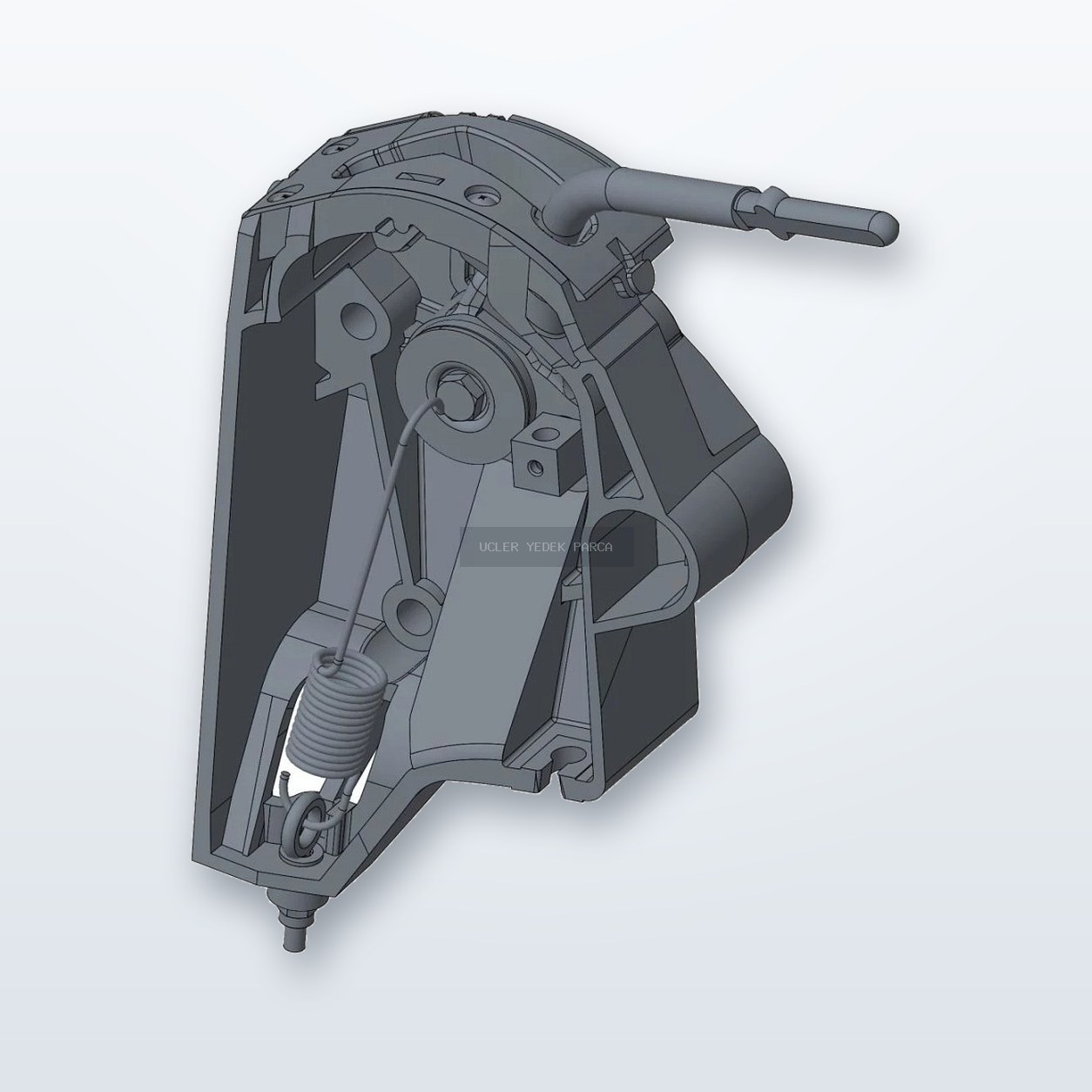 New Holland LEVER,CONTROL ASSY ,PTO 92040386 Diğer PTO parçaları yedek parça
