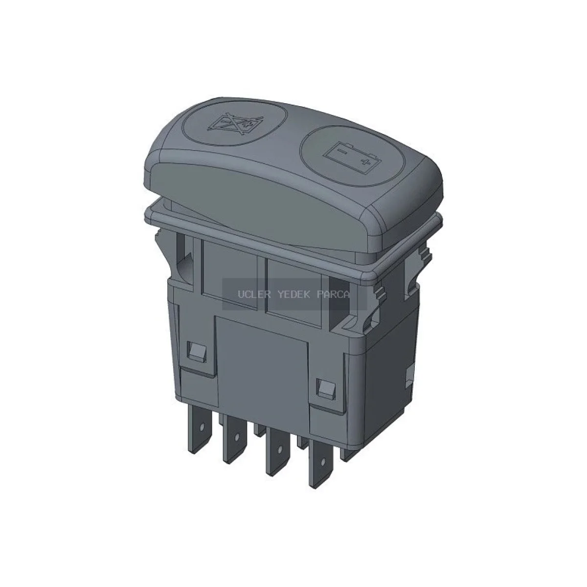 New Holland AKU SARTEL DUGMESI 48047974 Akü ve aksesuarları yedek parça