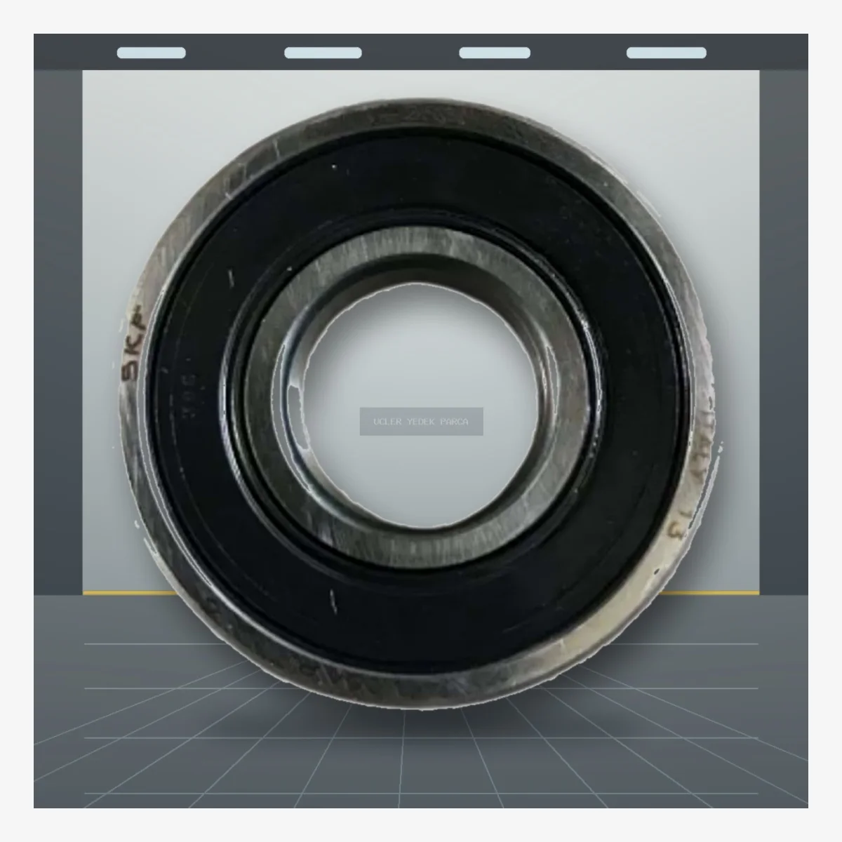 New Holland RULMAN,17MM ID X 40MM OD X 12MM W SM6203-2RSH Rulmanlar yedek parça